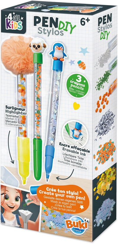Buki france buki - stylo à bille diy - personnalisez votre stylo à bille