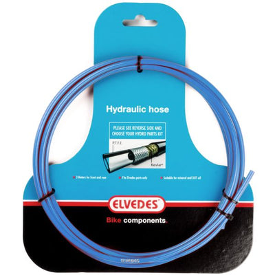 Tuyau hydraulique elvedes avec doublure PTFE et protection Kevlar bleu (3 mètres sur carte)