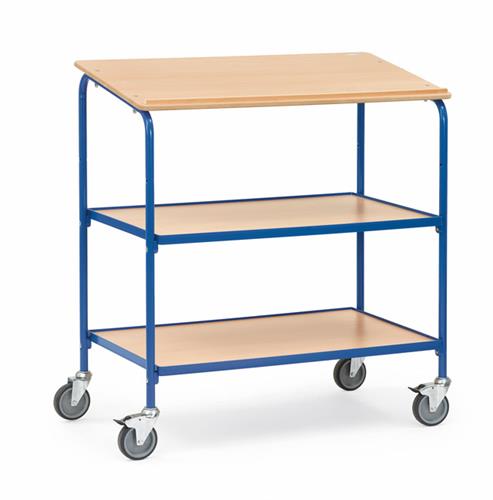 Etagère mobile Fetra 1000x600 2 étages