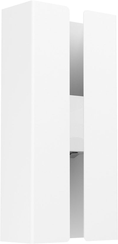 Applique d'extérieur Eglo Briscola - 25 cm - blanche - lumière blanche orientable (lumière chaude, neutre et lumière du jour)