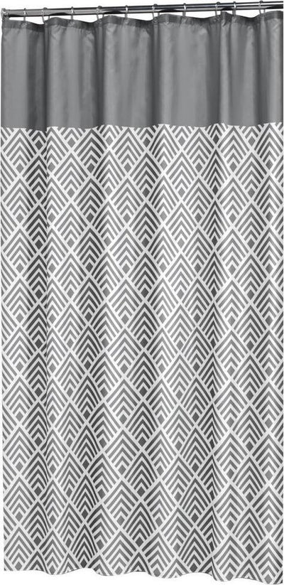 Sealskin angli - rideau de douche 180x200 cm - polyester - gris