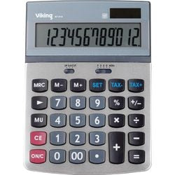 Calculatrice financière bureau dépôt at-814 argent