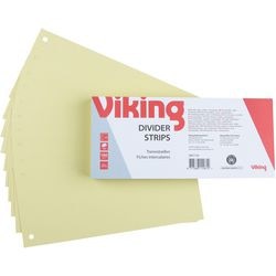 Bandes de séparation niceday 190 g m² jaune