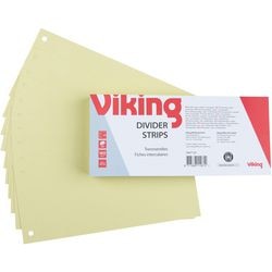 Bandes de séparation niceday 190 g m² jaune
