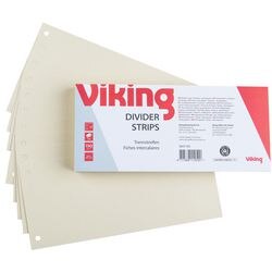 Bandes de séparation rectangulaires niceday 190 g m² 105 mm x 240 mm chamois