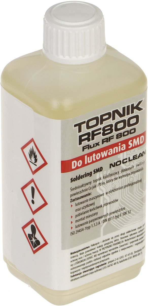 Thermopâte | agt-109 | flux de soudure | RF800 | flacon 100 ml. | pour les travaux de soudure CMS
