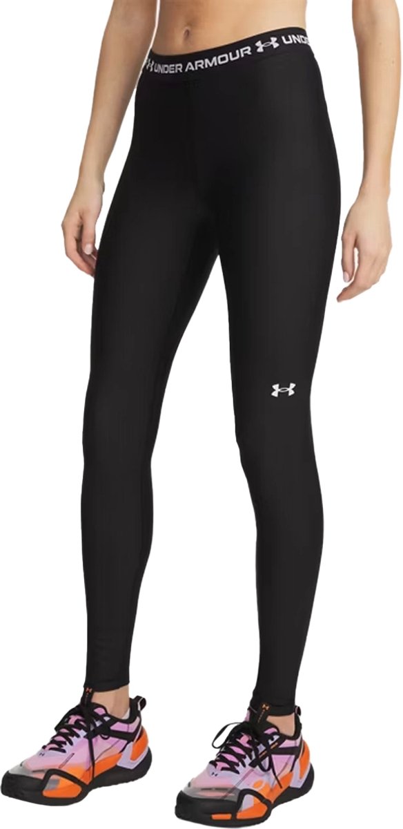 Under Armour Heatgear Leggings-blk Legging de sport pour femme - Ultimate Black - Blanc