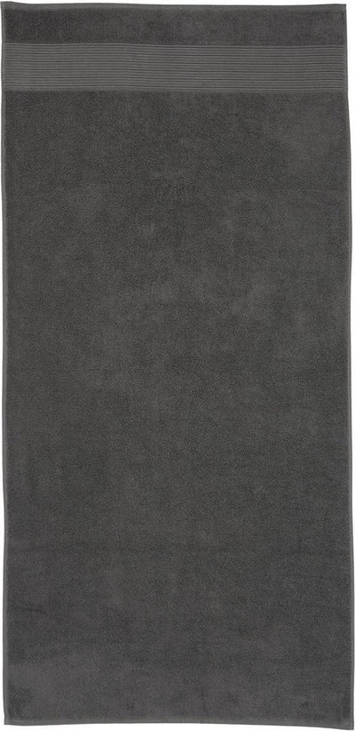 Serviette de bain en voile Bedinghouse - 70x140 cm - anthracite