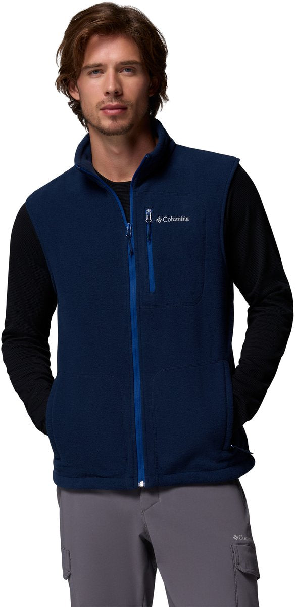 Gilet outdoor homme Columbia Fast Trek™ Fleece Vest - Collegiate Navy