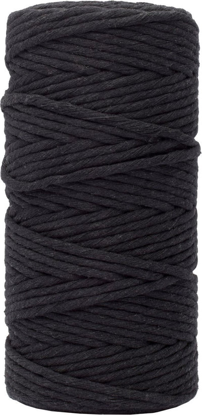 Vaessen creative • corde macramé 3mmx100m noir