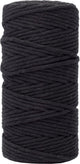 Vaessen creative • corde macramé 3mmx100m noir