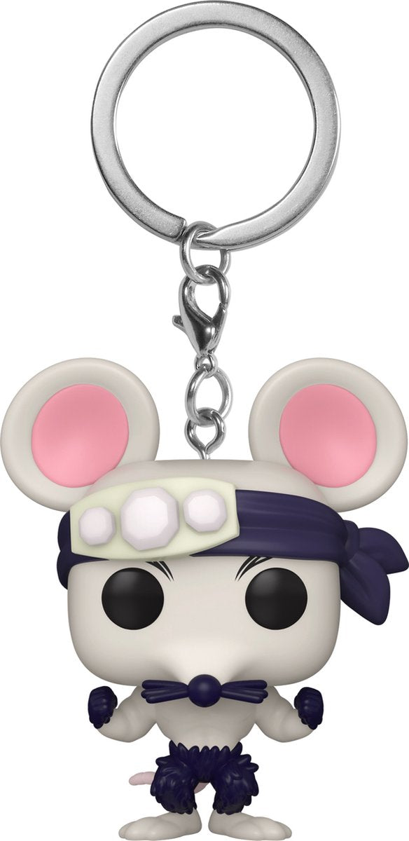 Funko poche pop! porte-clés de souris musculaire de tueur de démons