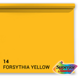Papier de fond supérieur 14 Forsythia jaune 1,35 x 11m - afbeelding 1