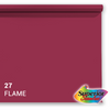 Papier d'arrière-plan supérieur 27 flamme 1,35 x 11m