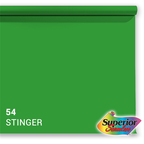 Papier de fond supérieur 54 Stinger Chromy Key 2.18 x 11m