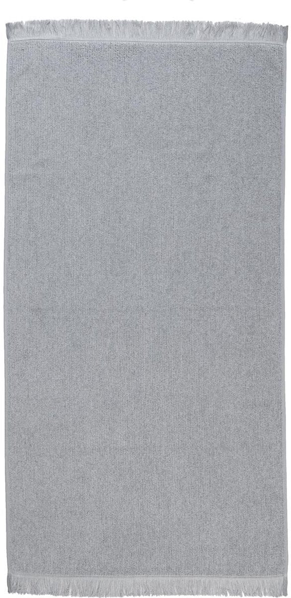 Serviette de bain Vtwonen groove - anthracite - 70 x 140 cm