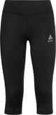 Odlo collant essentiel 3 4 femme - noir - taille xs