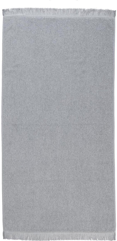 Serviette de bain Vtwonen groove - anthracite - 70 x 140 cm