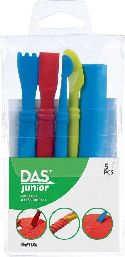 Spatules à modeler Das | blister de 5 pièces de couleurs assorties