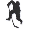 Étiquette d'entreprise Creativ, joueur de hockey sur glace, taille 54x64 mm, noir, 10 pièces 1 boîte