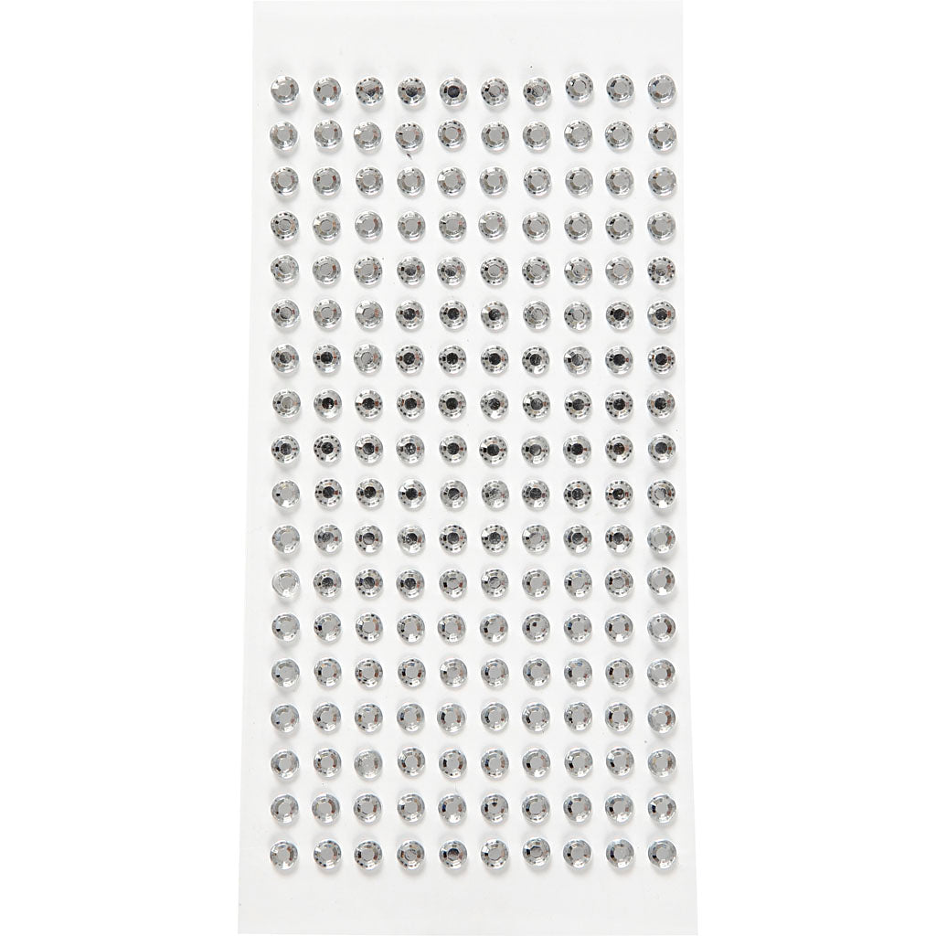 Strass Vivi Gade, d 5 mm, argent, 144 pièces 1 boîte