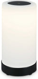 Briloner - lama - lampe de table LED à batterie - dimmable - lampe de table LED en verre - sans fil - fonction tactile - 3 300k - blanc chaud - noir - 245x125 mm (hxd)