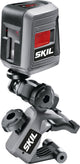 Skil Laser lignes croisées auto-nivelant - Laser de construction - Laser lignes croisées avec pince sans trépied - Niveau à bulle laser - Laser ligne - Portée 10 mètres - Ligne verticale horizontale - Piles AA incluses - 0511 AA