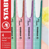 Stabilo Swing Cool Pastel Marqueurs, 4e.