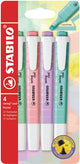 Stabilo Swing Cool Pastel Marqueurs, 4e.