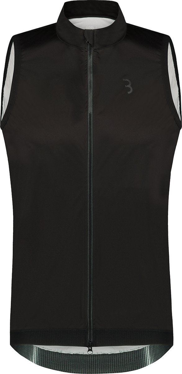 Bbb cycling gilet coupe-vent cyclisme - veste de cyclisme pare-brise - 10 - 25 °c - coupe-vent sans manches homme femme - résistant à l'eau - veste coupe-vent cyclisme - taille s - bbw-485