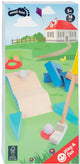 Mini golf en bois à petit pied, 20dlg.