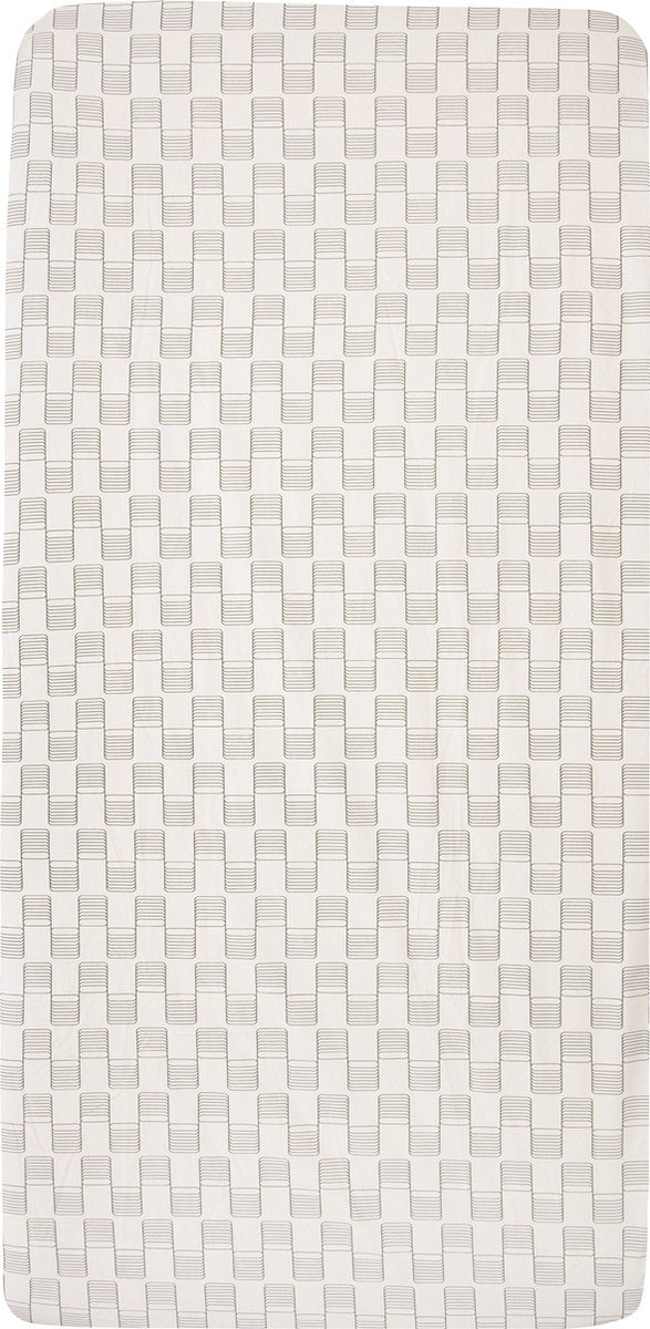 Witlof drap housse enfant 70x145cm rayures collantes