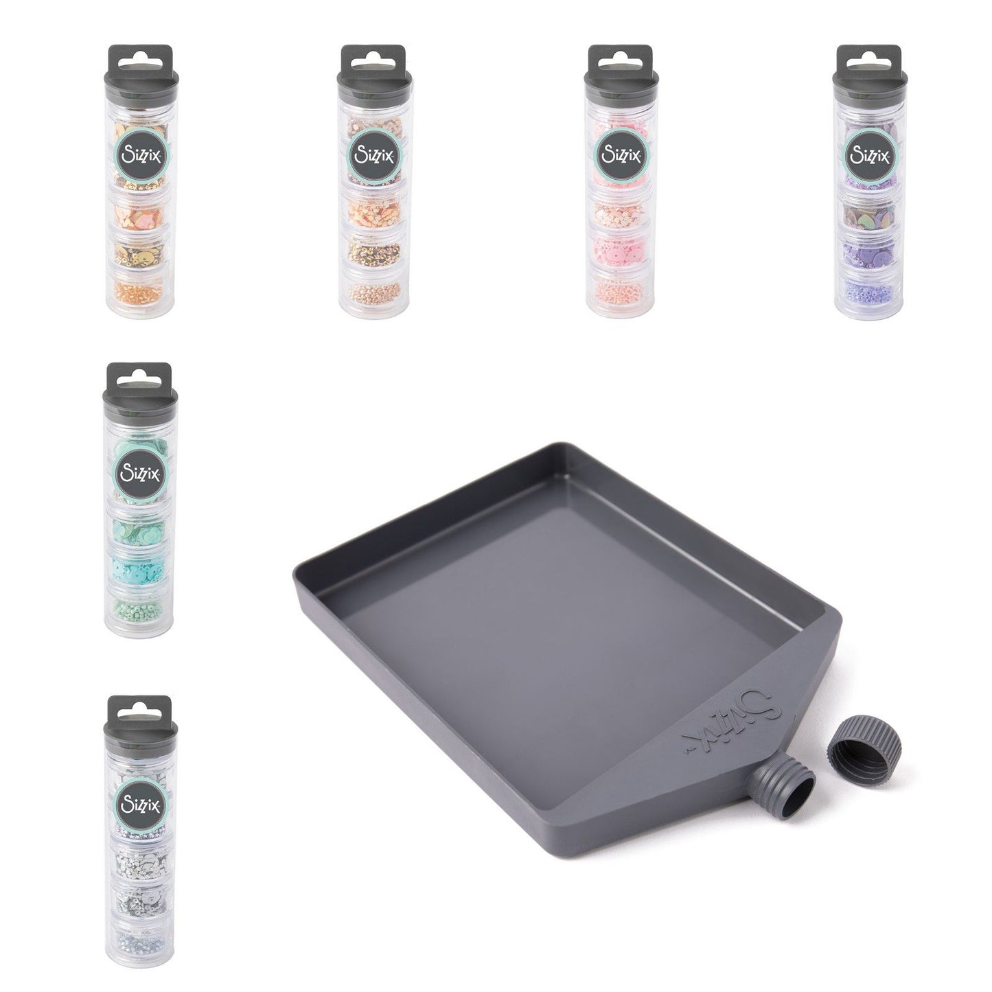 Sizzix • confection d'un lot de perles sequins indispensables