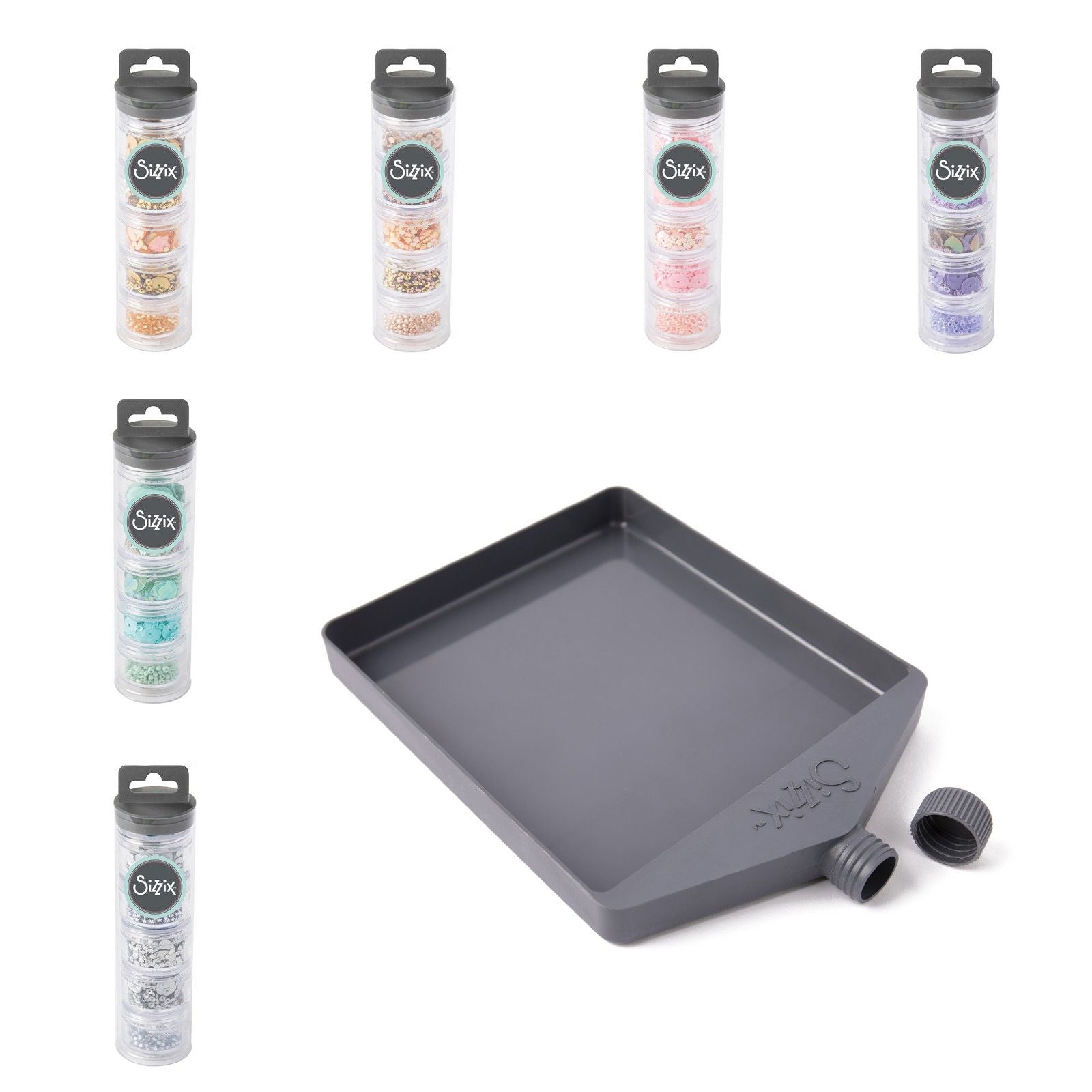 Sizzix • confection d'un lot de perles sequins indispensables