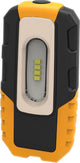 Lampe portative à batterie Brennerstuhl HL DA 40 mh LED, lampe de travail à batterie robuste avec interrupteur et aimant intégré, lampe d'atelier avec 200 lm et jusqu'à 3 heures d'autonomie, pied de support pliable