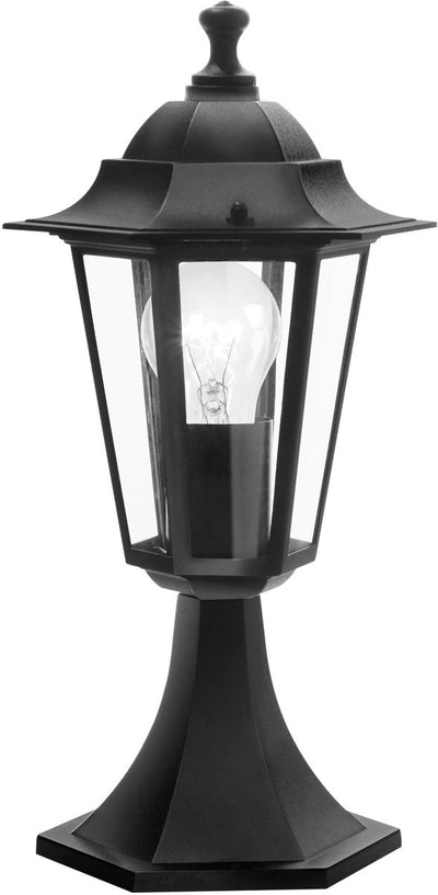 Lampe sur pied d'extérieur Eglo laterna 4 - e27 - 38,5 cm - noir