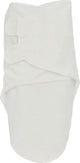 Couverture d'emmaillotage Meyco baby uni - blanc cassé - 0-3 mois - 1,0 tog