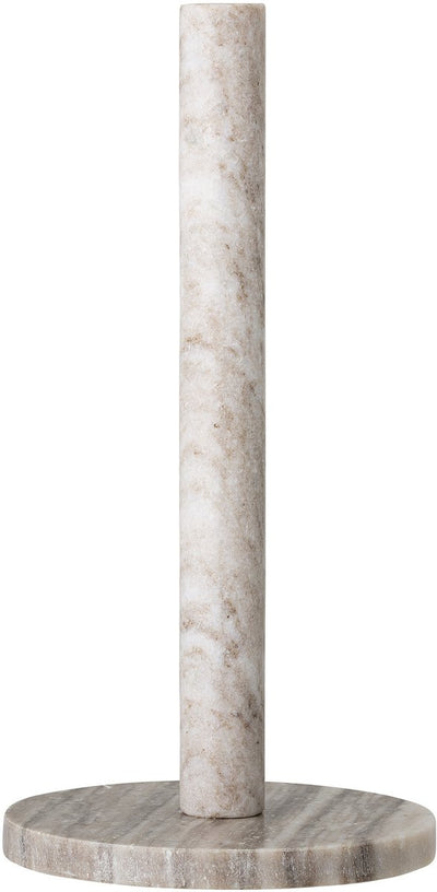 Bloomingville - porte-rouleau de cuisine emy - beige - marbre