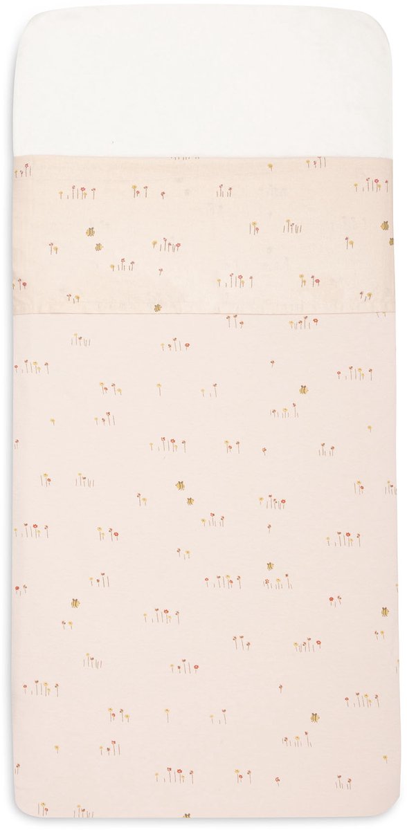 Drap de berceau Jollein - 75x100cm - coton - joli pique-nique