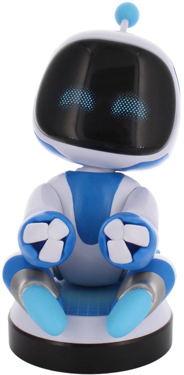 Cableguys astro bot - support de figurine pour téléphone | contrôleur | étui de chargement (attaches-câbles d'origine)