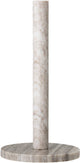 Bloomingville - porte-rouleau de cuisine emy - beige - marbre