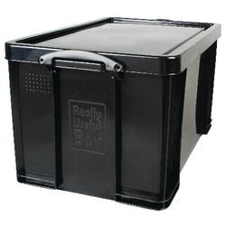Boîte de rangement boîtes vraiment utiles 84 l noir