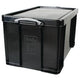 Boîte de rangement boîtes vraiment utiles 84 l noir