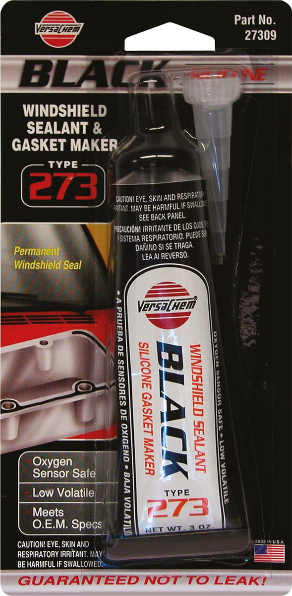 Mastic Versachem noir type 273 noir blanc 85 grammes