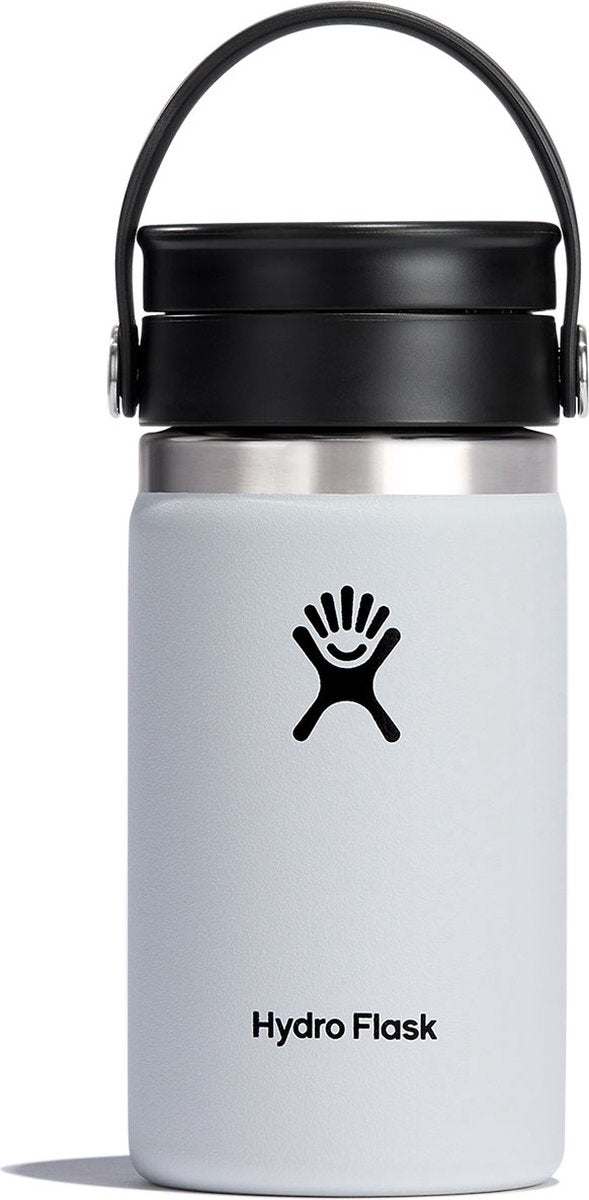 Tasse à café avec couvercle flexible large Hydro Flask (354 ml) - blanc