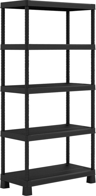 Etagère en plastique Keter extra large - support de rangement - 90x45x182cm - noir