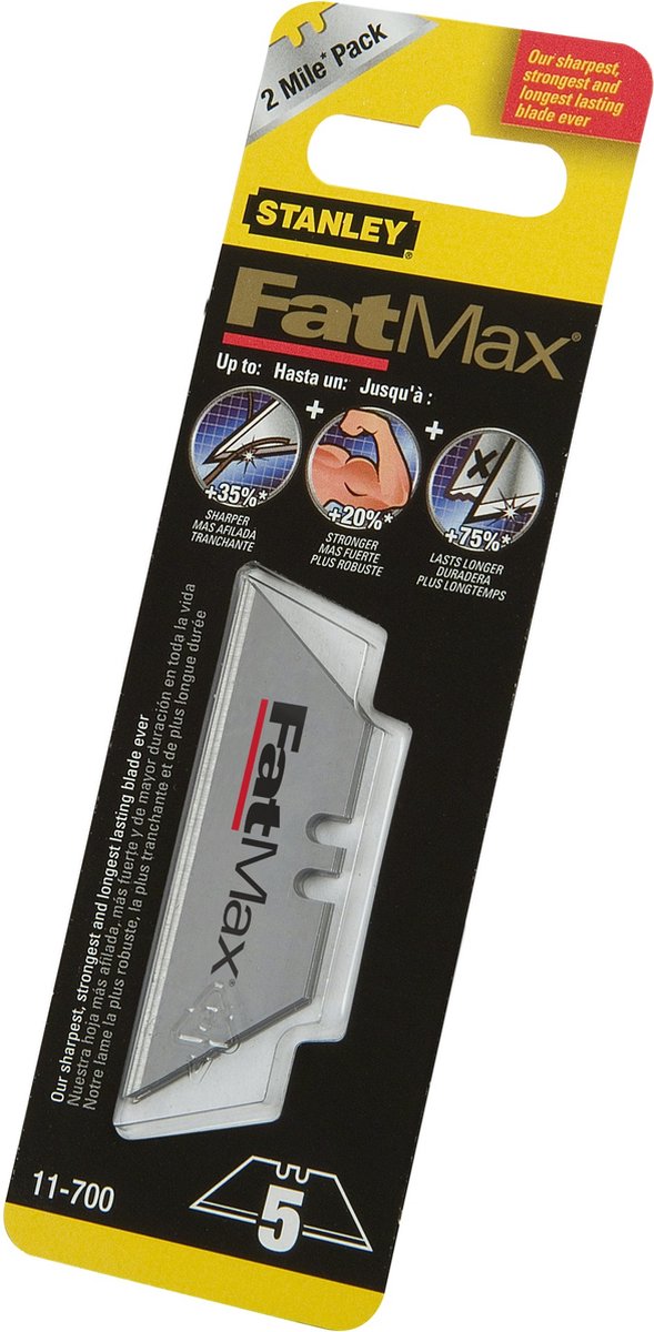 Stanley hand tools fatmax lame de rechange (5 pièces) - 0-11-700