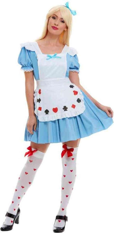 Jeu de cartes Smiffys Costume Alice - choix de taille : taille m