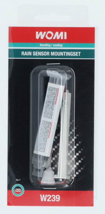 Kit de montage pour capteur de pluie Womi w239 – 2 g – adhésif transparent – séchage rapide – adapté à divers capteurs
