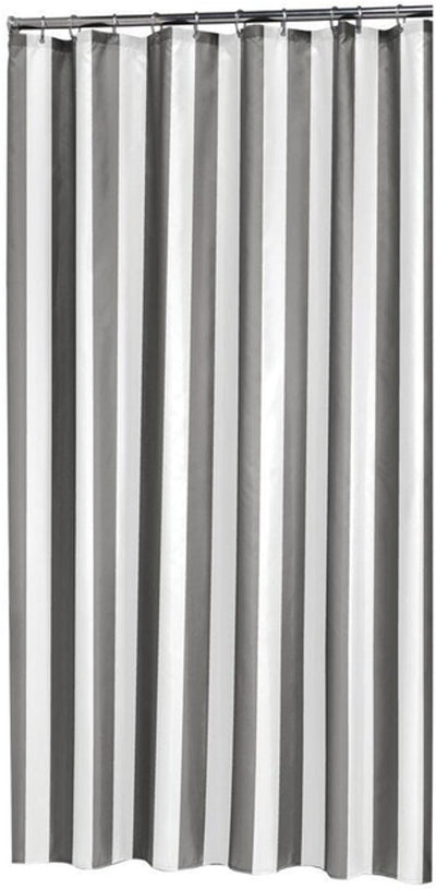 Rideau de douche sceaux en peau sceaux Linje 180 cm Gray 233011314